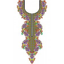 High Embroidery Arabian Neck Design High Embroidery Arabian Neck Design