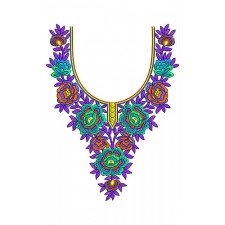 Fancy High Neck Embroidery Design Fancy High Neck Embroidery Design