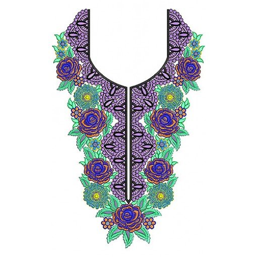 High Quality Tulle Embroidery Neck Design High Quality Tulle Embroidery Neck Design