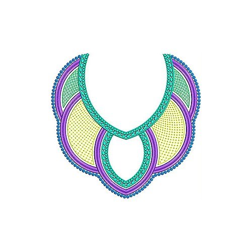 Boho Gypsy Embroidery Neck Design