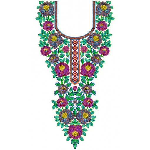 Neck Designs for Anarkalis Frocks Arabia Neck Design