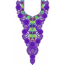 Delightful Arabian Long Neck Embroidery Design Delightful Arabian Long Neck Embroidery Design