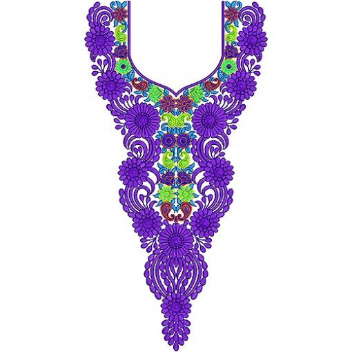 Delightful Arabian Long Neck Embroidery Design Delightful Arabian Long Neck Embroidery Design