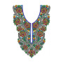 Lovely Walima Dress Embroidery Design