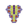 Ivory Dress Neck Embroidery Design