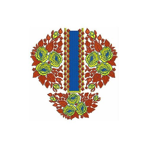 Djellaba Clothing Embroidery Neck Design