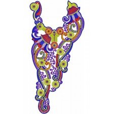 Rich Fashions Neck Embroidery Pattern Design Rich Fashions Neck Embroidery Pattern Design
