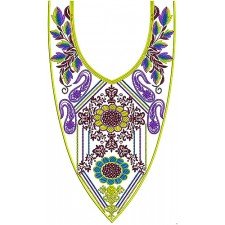 Morrocon Maxi Dress Embroidery Neck Design Morrocon Maxi Dress Embroidery Neck Design