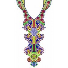 Charming Dresses Embroidery Neck Design