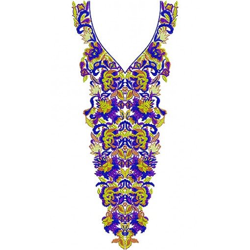 Long Neck Embroidery Design Long Neck Embroidery Design