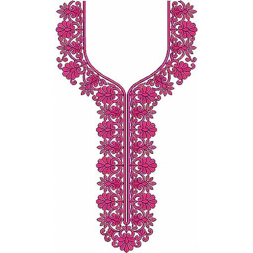 Parisian chic Fashion Embroidery Design
