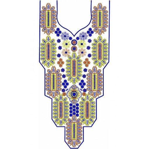 Asian Designer Tunic Embroidery Design Asian Designer Tunic Embroidery Design