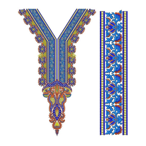 Nepal Fashionable Clothing Embroidery Design