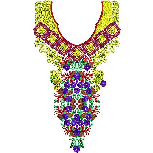 Romantic Style Designer Clothing Embroidery Design