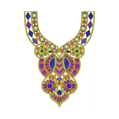 Folklore Designer Collection | Neck Embroidery Design