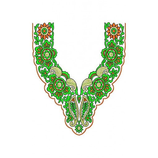 Algerian Fashion Clothing Cording Neck Embroidery Design Algerian Fashion Clothing Cording Neck Embroidery Design