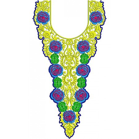 Djellaba Embroidery Design