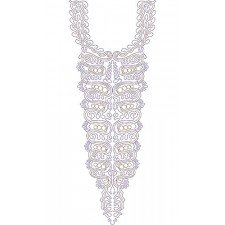 Hammamet Fashion Clothing Embroidery Neck Design