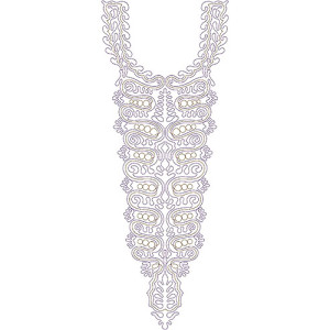 Hammamet Fashion Clothing Embroidery Neck Design