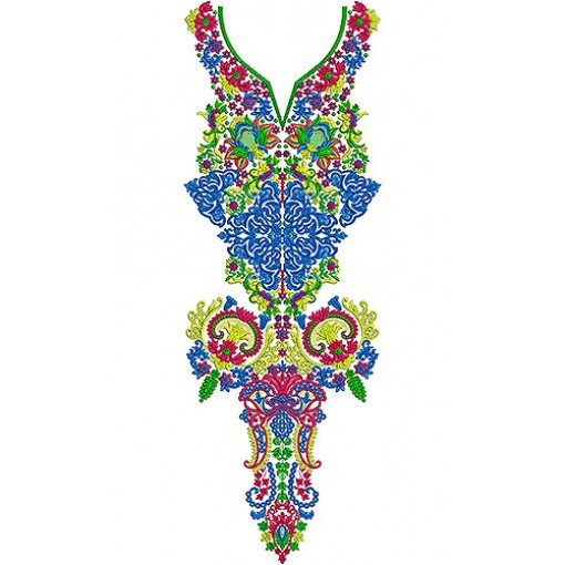 Tulle Beaded High Embroidery Design Tulle Beaded High Embroidery Design