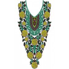 The Embroidery Designs | Neck Yoke Gala Design The Embroidery Designs | Neck Yoke Gala Design