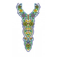 Evening Party Dress Neck Embroidery Design Evening Party Dress Neck Embroidery Design