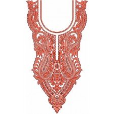 Ball Gown Sleeveless Maxi Dress Embroidery Design