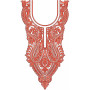 Ball Gown Sleeveless Maxi Dress Embroidery Design