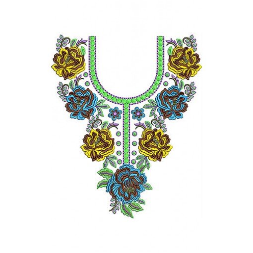 4762 Flower Girl Dresses Neck Embroidery Design 4762 Flower Girl Dresses Neck Embroidery Design