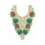 South African Clothing Embroidery Neck Design 4763