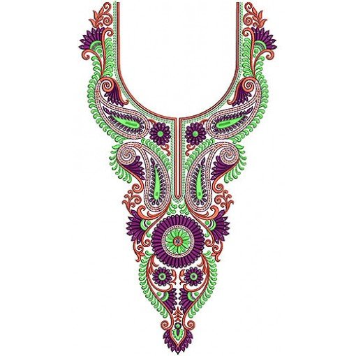 Sequined Pucci Dress Embroidery Neck Design Sequined Pucci Dress Embroidery Neck Design