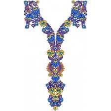 High Stitch Full Set Dress Embroidery Design High Stitch Full Set Dress Embroidery Design
