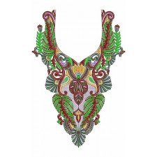 Cheap Bridesmaid Neck Set Embroidery Design