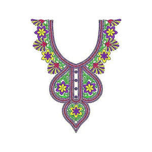UAE Neck Designs For Embroidery