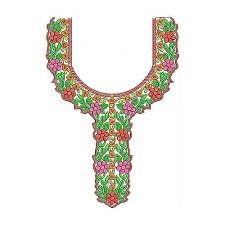 Moroccan Kheleeji Yoke Embroidery Design Moroccan Kheleeji Yoke Embroidery Design