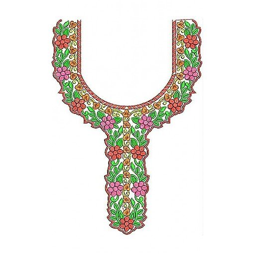 Moroccan Kheleeji Yoke Embroidery Design Moroccan Kheleeji Yoke Embroidery Design