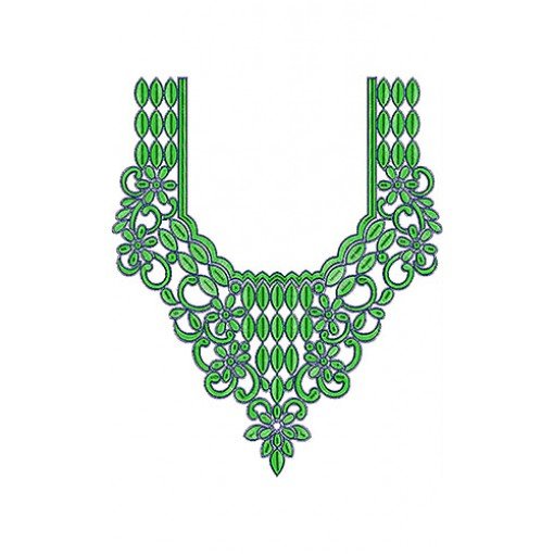 Personalized Neck Embroidery Design