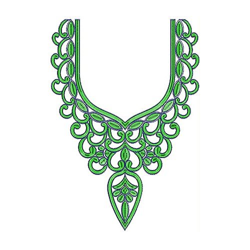 Pakistani Dress Embroidery Neck Design