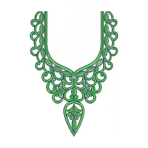 Pakistani Dress Embroidery Neck Design