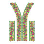 Neck Design | Sparkling Salwar Kameez with sleeve