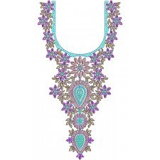 Latest Trendy Neck Embroidery Design