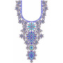 Ladies Fashion Neck Embroidery Design