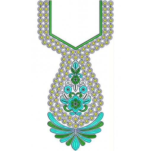 Latest Salwar Suit Neck Embroidery Design