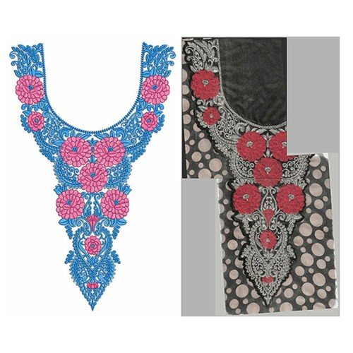 Algerian Women Clothing Neck Design