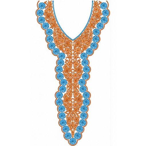 African Ladies Clothing Neck Design