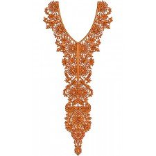 Punjabi Dresses Neck Embroidery Design