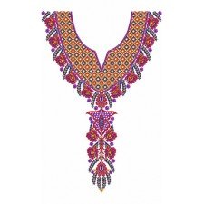Wedding Dresses Embroidery Neck Design