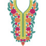 Neck Embroidery Design 6935
