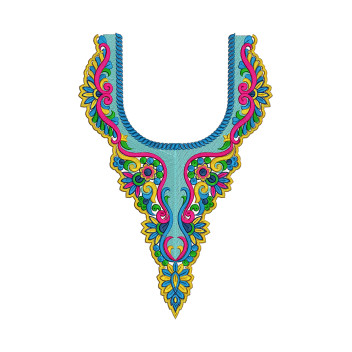 Necklines - Machine Embroidery Designs For Neck