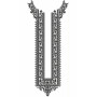 Long Arabian Neck Embroidery Design